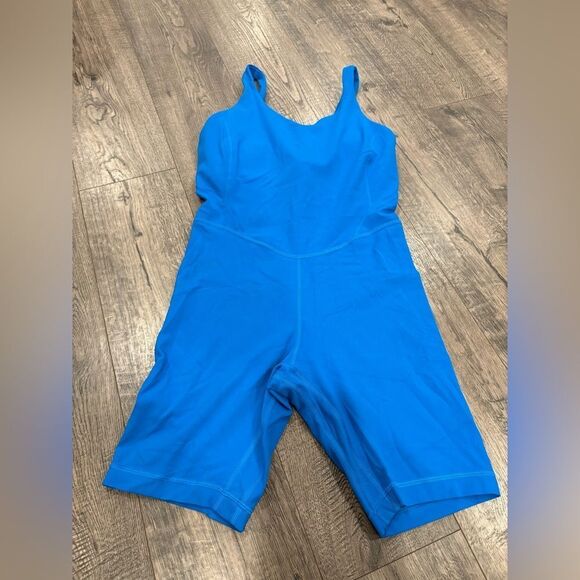 Lululemon blue Align Bodysuit 8” - Picture 5 of 8